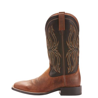 Ariat Sport Rustler Kahverengi Western Csizma Erkek (29927-129)